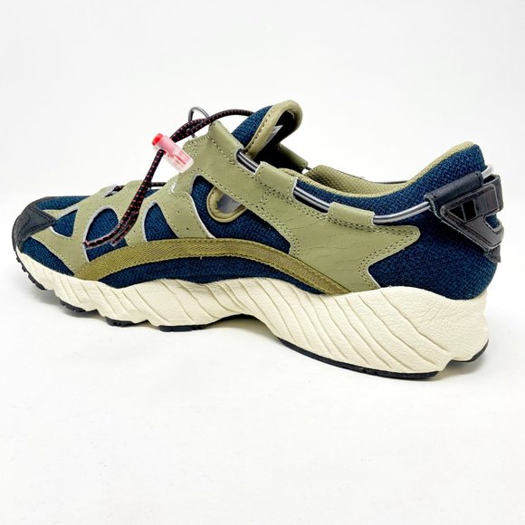 Asics Tiger Gel-Mai Dark Ocean Aloe Green Mens Running Shoes 1193A042 400 - Picture 3 of 5